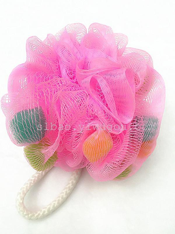Bath ball Bath ball love square sponge personal toiletry cleaning supplies cleaning supplies