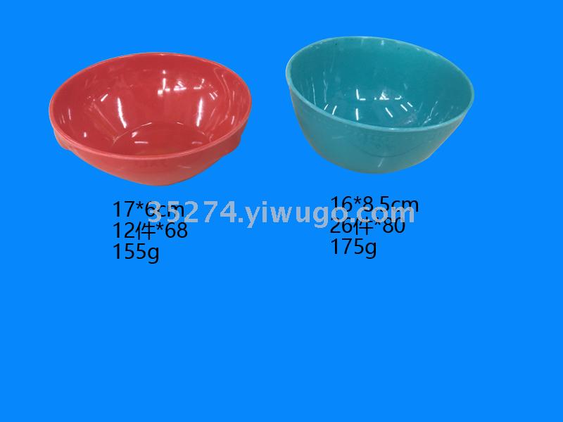 Melamine tableware Melamine color bowl large amount of spot stock low price to deal with petrin stock bowl