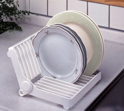 Kitchen shelf bowl tray dish rack rack rack Lishui drip rack storage shelf finishing folding tableware