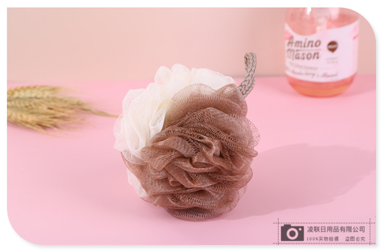 Two-Color Loofah Bath Bath Back Rub Mesh Sponge Bath Salt Adult Shower Gel Bubble Mesh Sponge Floral Ball Two-Color Loofah Bath Bath Back Rub Mesh Sponge Bath Salt Adult Shower Gel Bubble Mesh Sponge Floral Ball