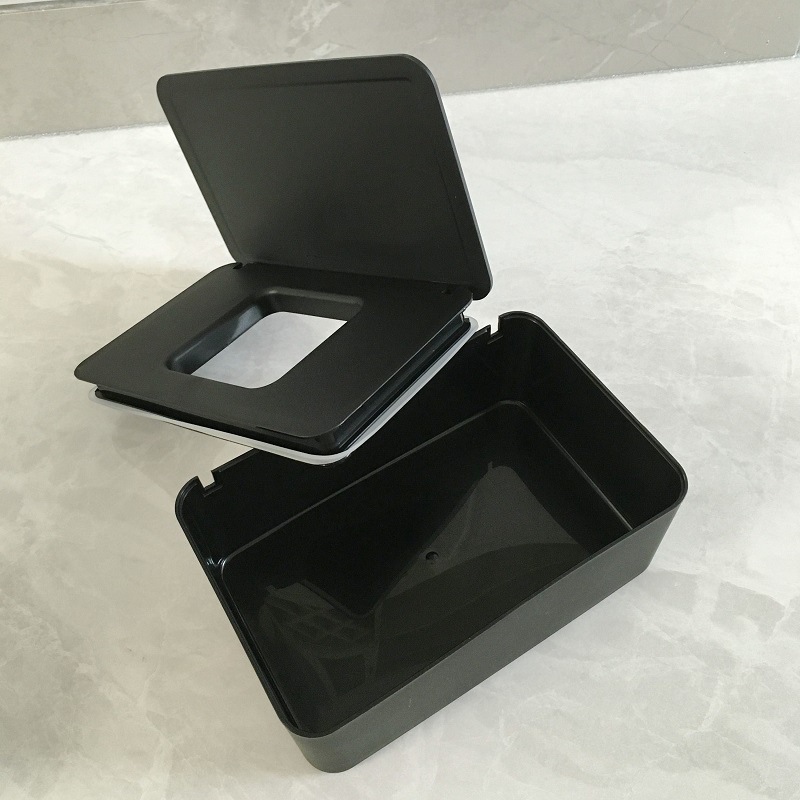 Desktop Storage Box Wet Tissue Box with Lid Multifunctional Plastic Wet Tissue Box Office Sealed Dust Mask Box A597