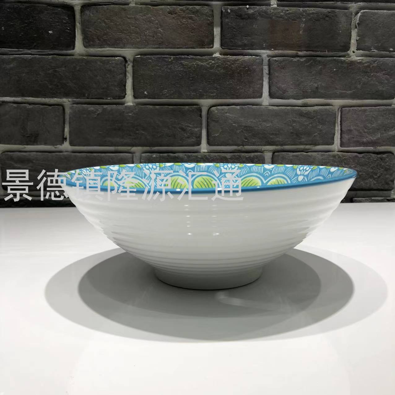 Dinner Plate Ceramic Plate Baking Plate Dim Sum Plate Ceramic Bowl Rice Bowl Rice Bowl Promotion Gift Bowl Jingdezhen