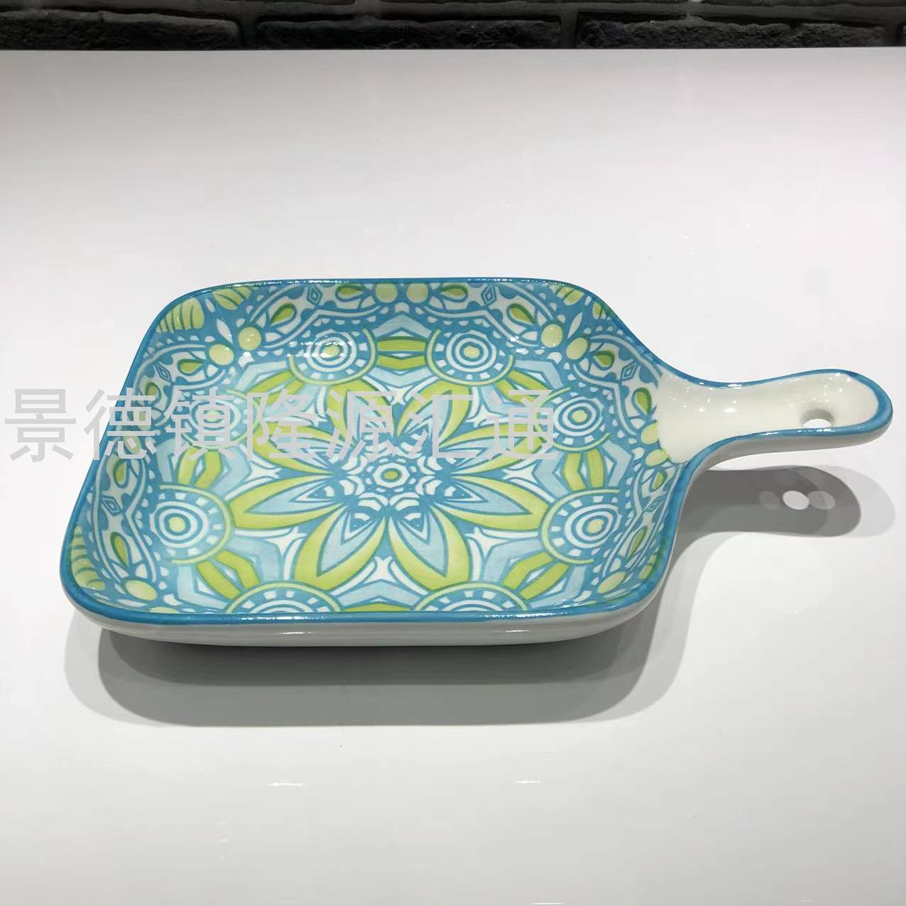 Dinner Plate Ceramic Plate Baking Plate Dim Sum Plate Ceramic Bowl Rice Bowl Rice Bowl Promotion Gift Bowl Jingdezhen