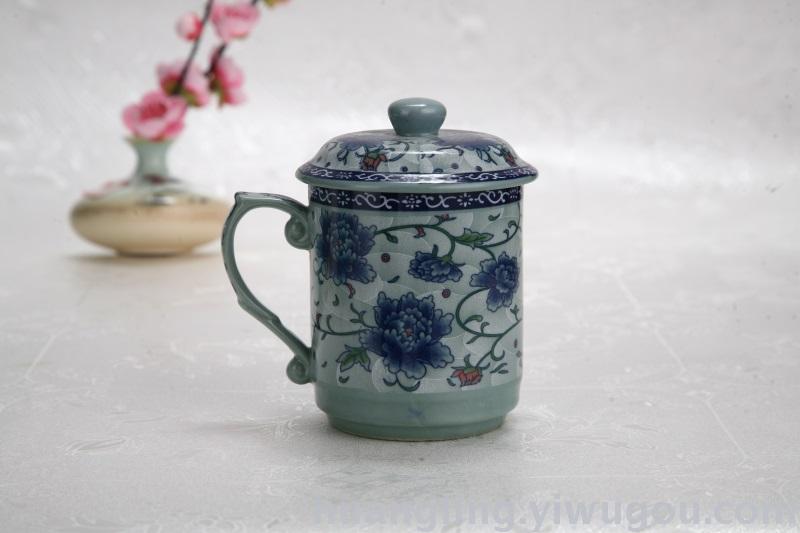 Jingdezhen blue and white porcelain bowl bowl gift set bowl bowl bone china tableware