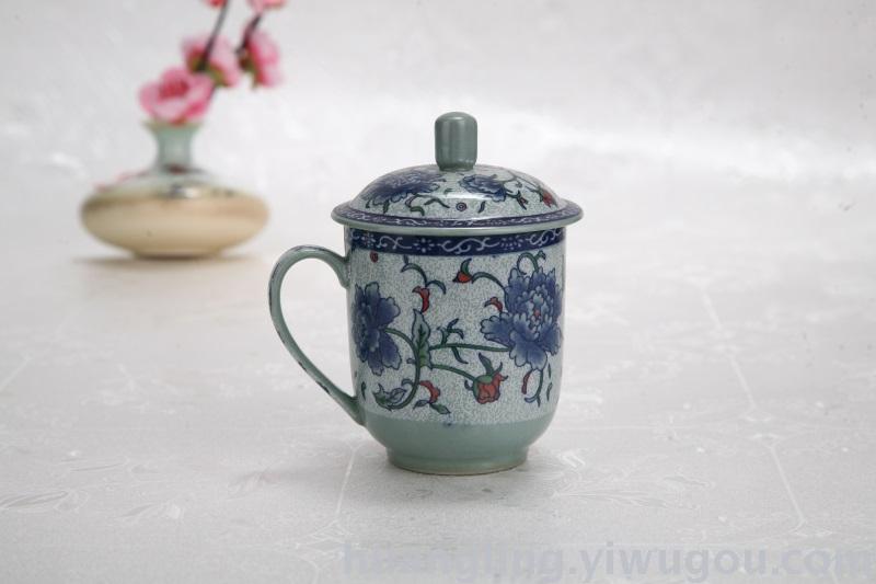 Jingdezhen blue and white porcelain bowl bowl gift set bowl bowl bone china tableware