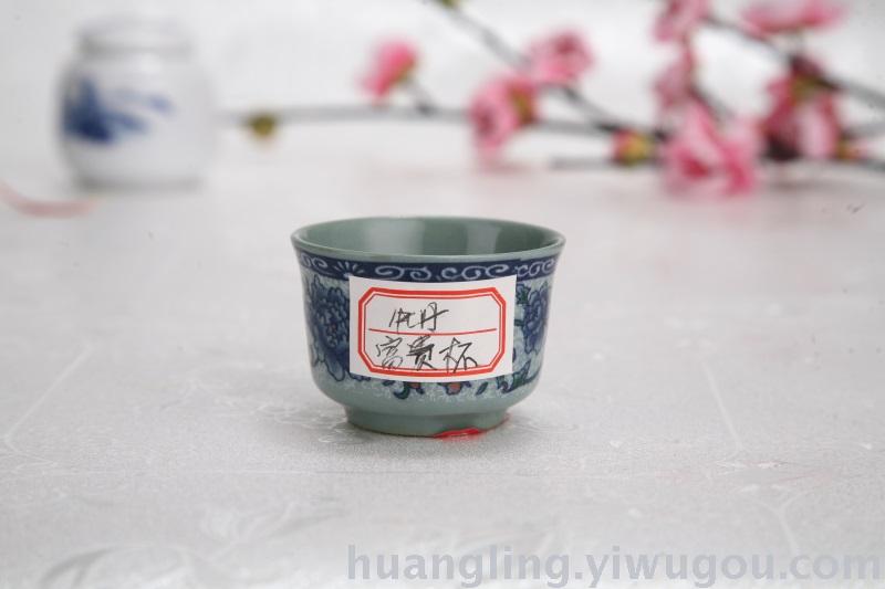 Jingdezhen blue and white porcelain bowl bowl gift set bowl bowl bone china tableware