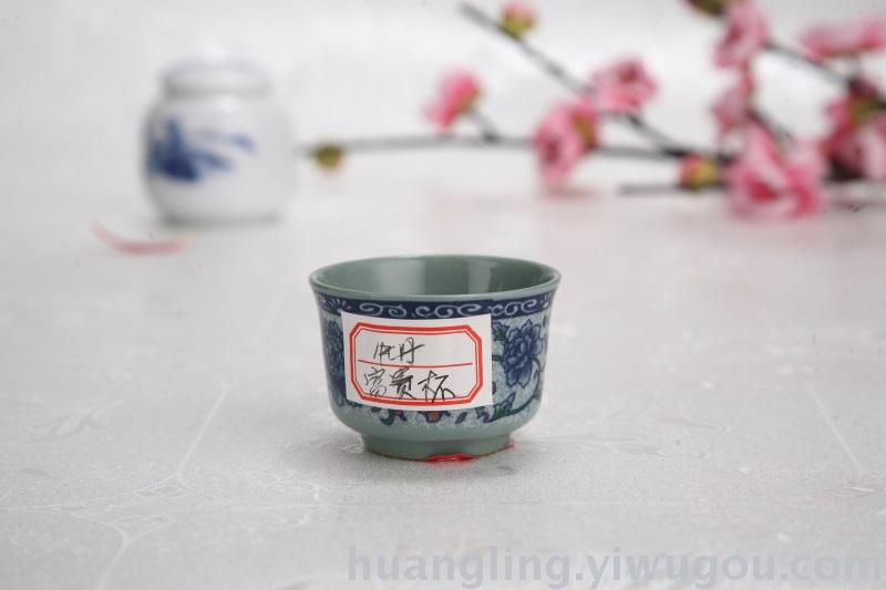 Jingdezhen blue and white porcelain bowl bowl gift set bowl bowl bone china tableware