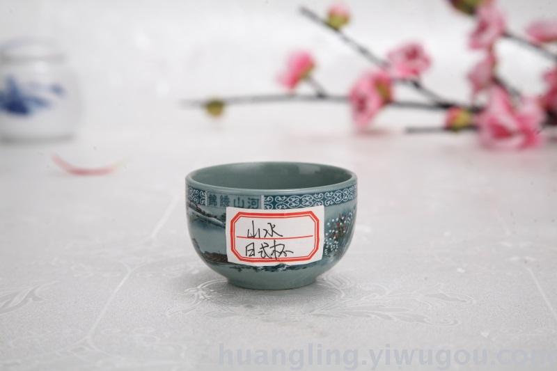 Jingdezhen blue and white porcelain bowl bowl gift set bowl bowl bone china tableware