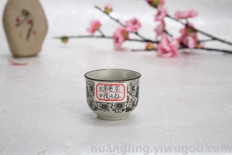Jingdezhen blue and white porcelain bowl bowl gift set bowl bowl bone china tableware