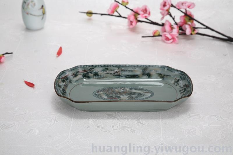 Jingdezhen blue and white porcelain bowl bowl gift set bowl bowl bone china tableware