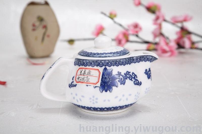 Jingdezhen blue and white porcelain bowl bowl gift set bowl bowl bone china tableware