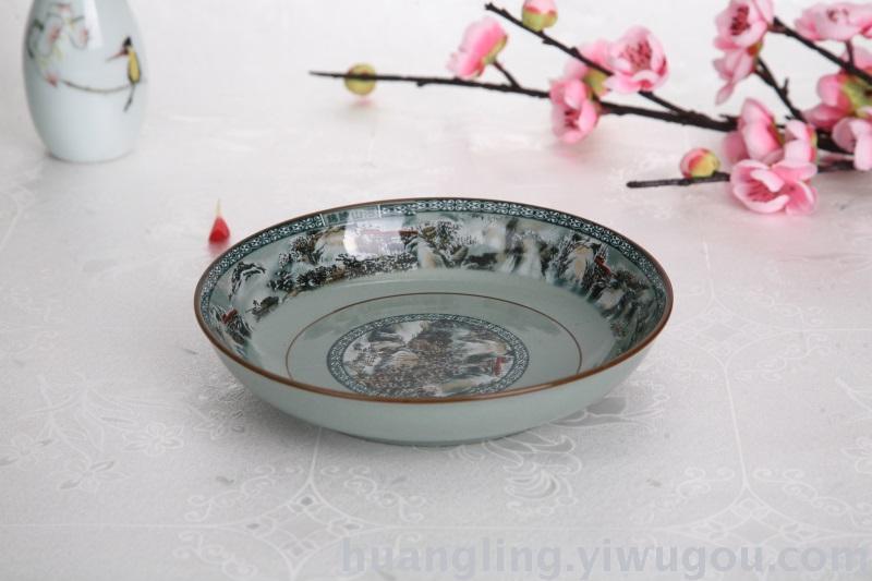 Jingdezhen blue and white porcelain bowl bowl gift set bowl bowl bone china tableware