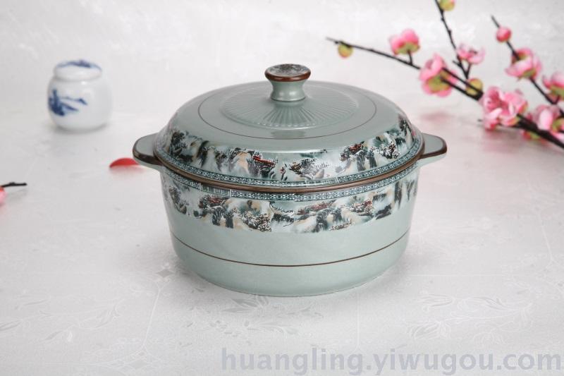 Jingdezhen blue and white porcelain bowl bowl gift set bowl bowl bone china tableware