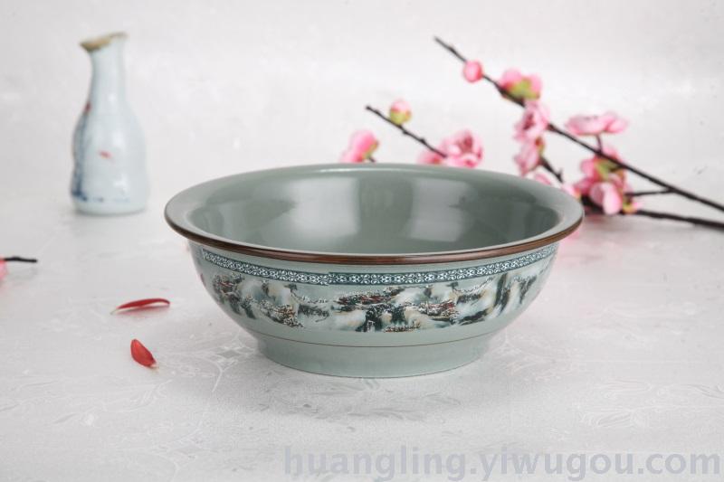 Jingdezhen blue and white porcelain bowl bowl gift set bowl bowl bone china tableware