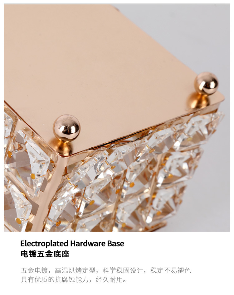 Internet Hot Ins Style Nordic Simple Household Living Room Coffee Table Desktop Napkin Tissue Storage Crystal Tissue Box Internet Hot Ins Style Nordic Simple Household Living Room Coffee Table Desktop Napkin Tissue Storage Crystal Tissue Box
