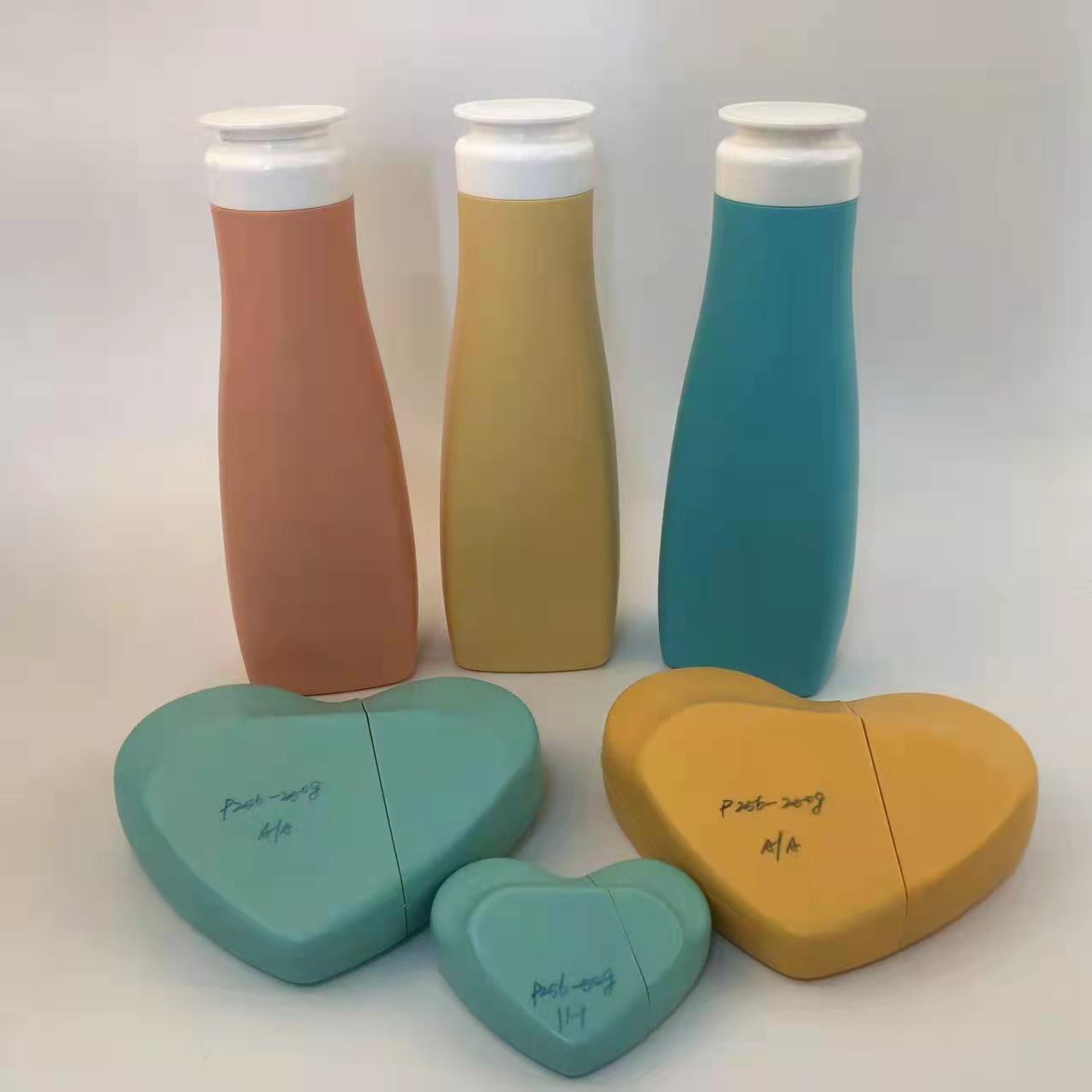 Sunscreen Isolation BB Cream Shampoo Shower Gel Body Lotion Hair Conditioner Love Shape Doctor Flip Plastic Bottle