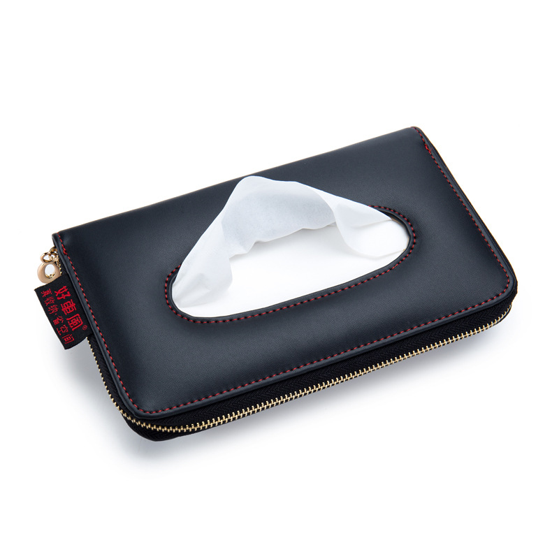 Car for Car Tissue Box Hanging Sun Visor Skylight Car Supplies Car Car Creativity Tissue Box Napkin
