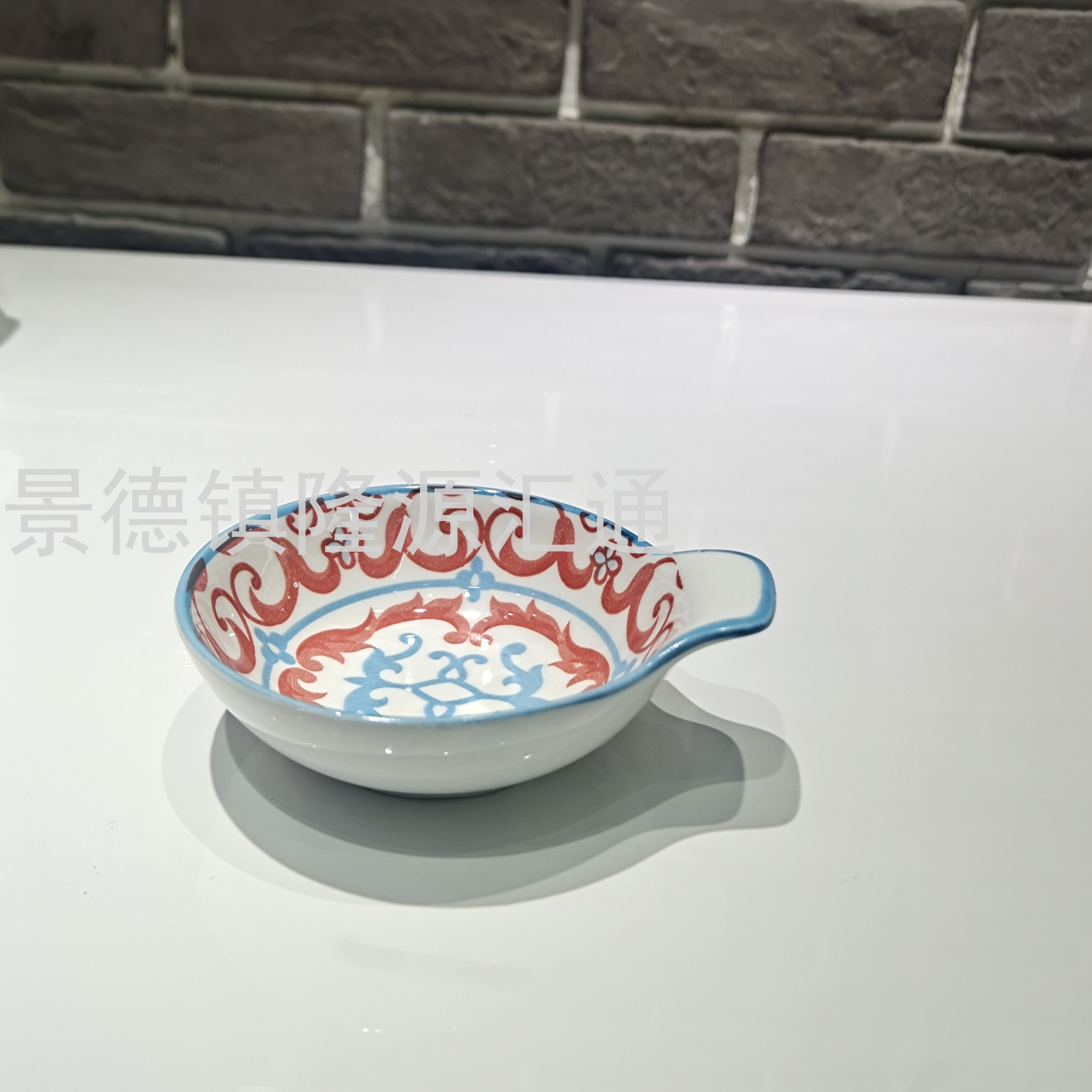 Dinner Plate Ceramic Plate Baking Plate Dim Sum Plate Ceramic Bowl Rice Bowl Rice Bowl Promotion Gift Bowl Jingdezhen