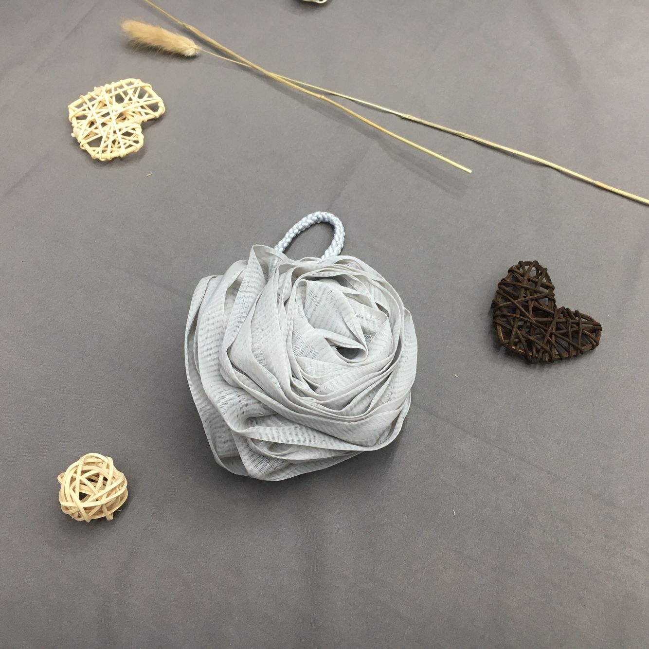 Brand rose bath ball