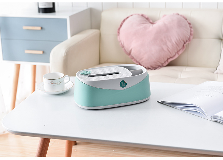 Simple and Elegant Rectangular Household Paper Extraction Box Beautiful Shape Household Living Room Simple Tissue Box Two-Color Optional