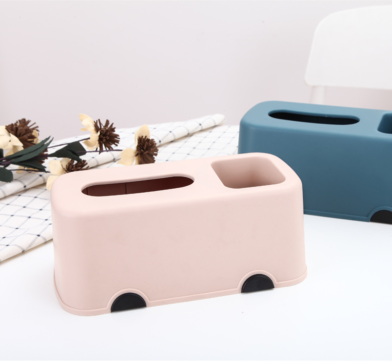 Creative Desktop Napkin Box Cute Multi-Functional Paper Extraction Box Desktop End Table Tissue Box European Style