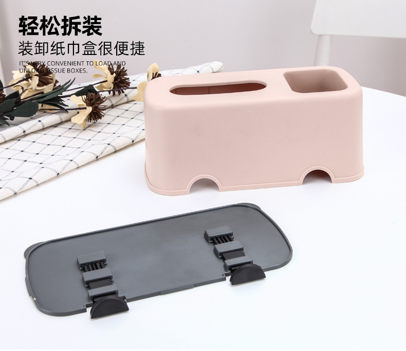 Creative Desktop Napkin Box Cute Multi-Functional Paper Extraction Box Desktop End Table Tissue Box European Style