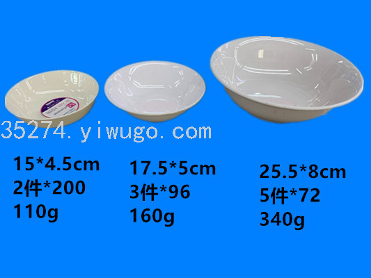 Melamine Tableware Melamine Stock Spot Melamine Bowl Melamine Decal Bowl Large Stock Sold by Ton