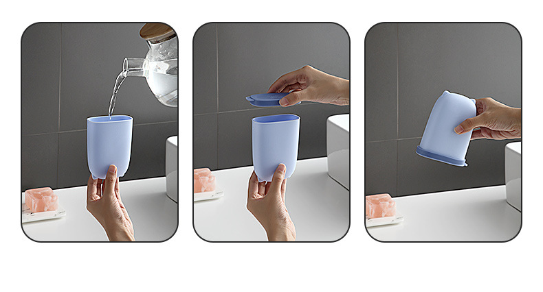 A153 Silicone Soap Box with Lid Travel Portable Sealed Waterproof Soap Dish Home Bathroom Toilet Soap Holder
