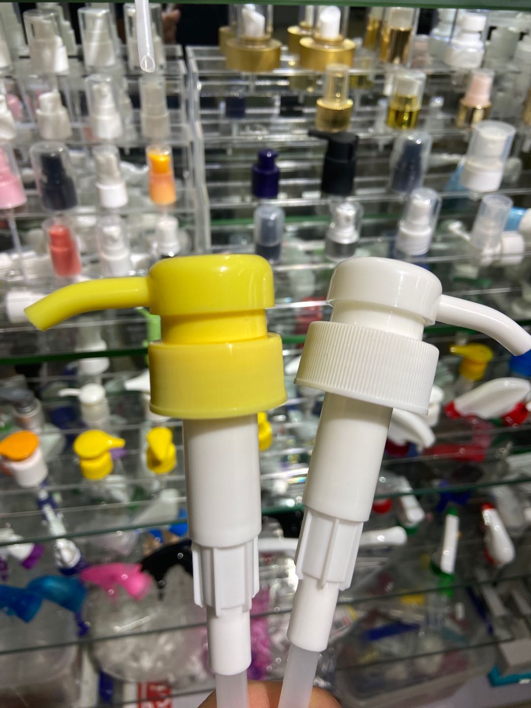 32 Teeth Pump Head, Liushen Shower Gel Head Detergent Head