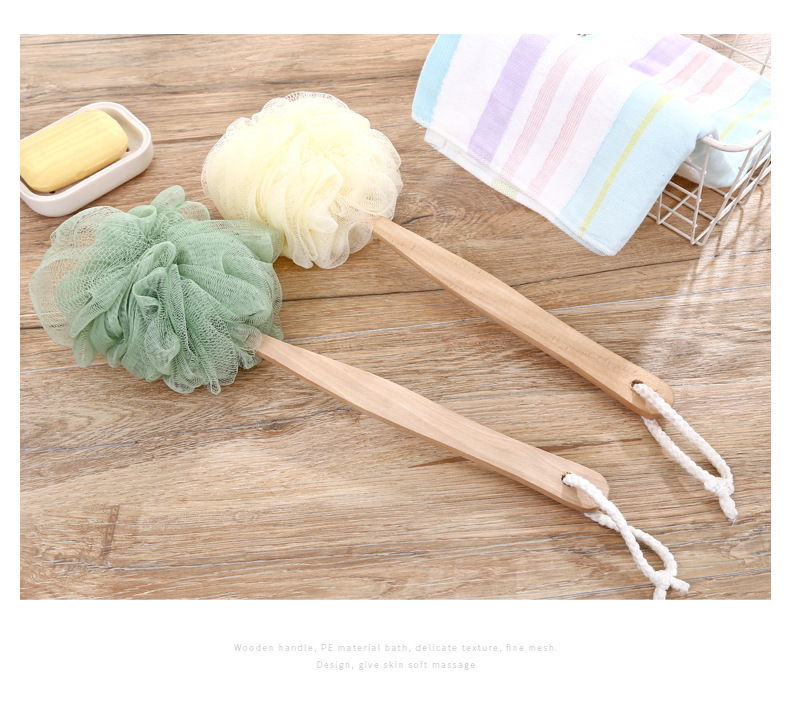 Rub bath artifact bath flower long handle strong bath ball does not ask people to Rub back bath brush Rub bath artifact bath flower long handle strong bath ball does not ask people to Rub back bath brush