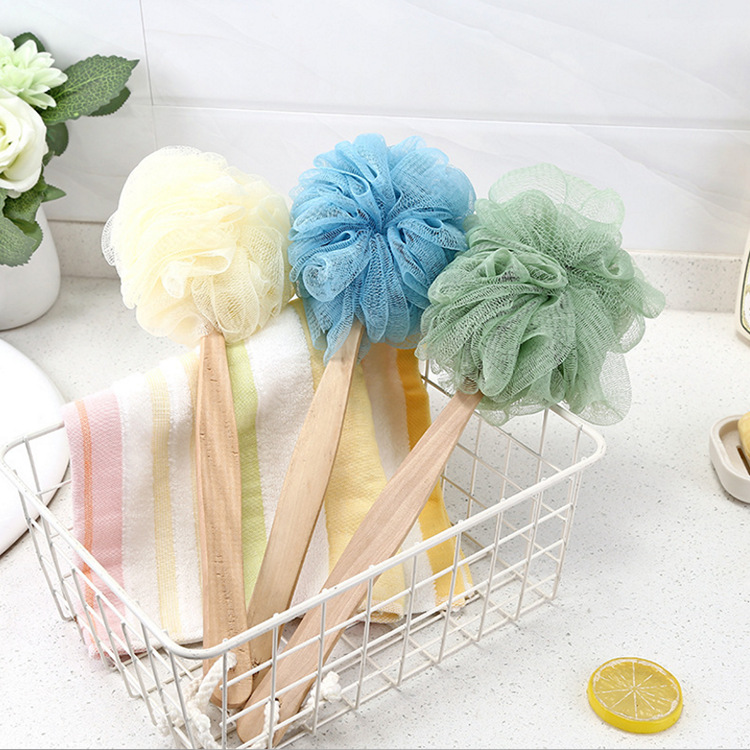 Rub bath artifact bath flower long handle strong bath ball does not ask people to Rub back bath brush Rub bath artifact bath flower long handle strong bath ball does not ask people to Rub back bath brush