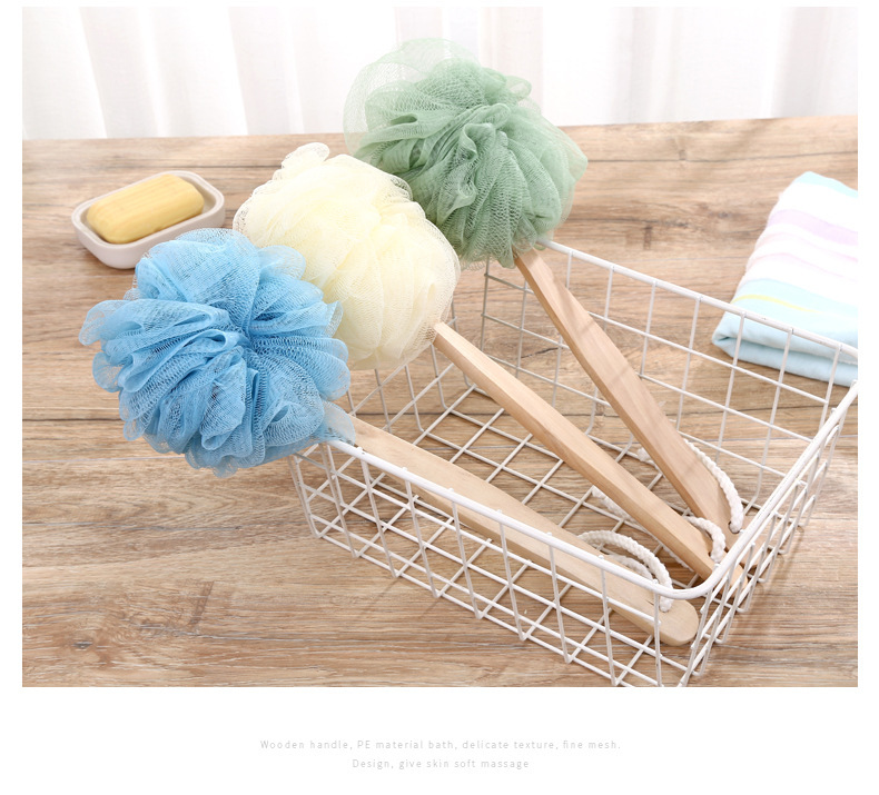 Rub bath artifact bath flower long handle strong bath ball does not ask people to Rub back bath brush Rub bath artifact bath flower long handle strong bath ball does not ask people to Rub back bath brush