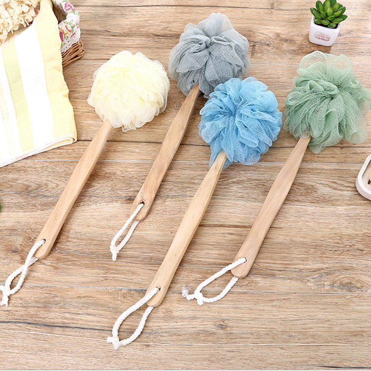 Rub bath artifact bath flower long handle strong bath ball does not ask people to Rub back bath brush Rub bath artifact bath flower long handle strong bath ball does not ask people to Rub back bath brush