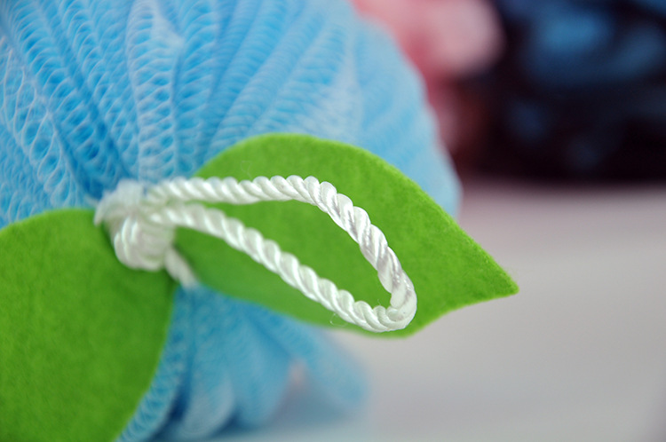 Sunday-Korean version can be linked to Apple color flower bath ball bath bath to clean the bathroom must bath brush Sunday-Korean version can be linked to Apple color flower bath ball bath bath to clean the bathroom must bath brush