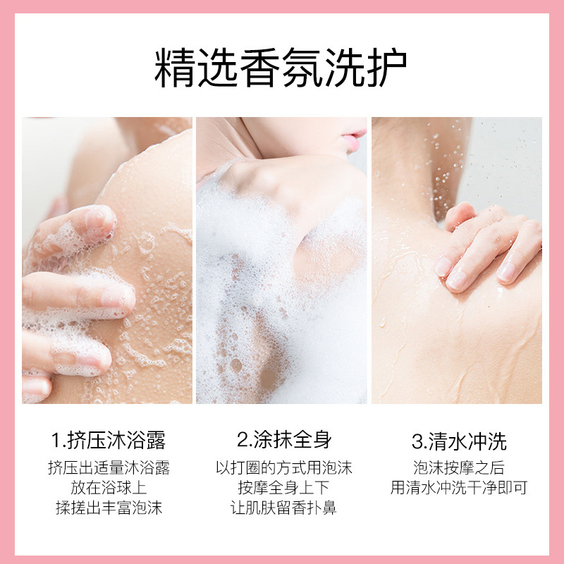 Senana Marina 24K Gold Shower Gel Deep Cleansing Fragrance Perfume Body Lotion Fragrance Quicksand Bath Lotion Winter
