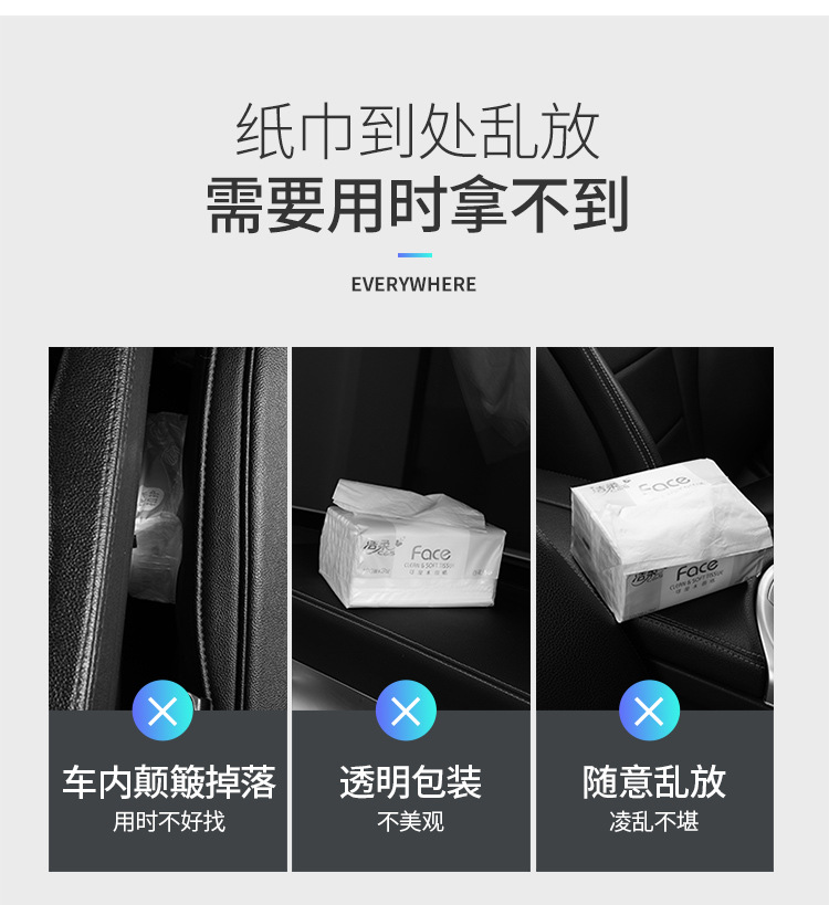 Sun Visor Hanging on Chair Back inside the Car Tissue Box Creative Car Accessory Tissue Cover Tissue Box Tissue Bag Sun Visor Hanging on Chair Back inside the Car Tissue Box Creative Car Accessory Tissue Cover Tissue Box Tissue Bag
