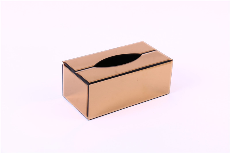 Glass Tissue Box Paper Box Napkin Paper Box Tissue Box Paper Box Factory Direct Sales