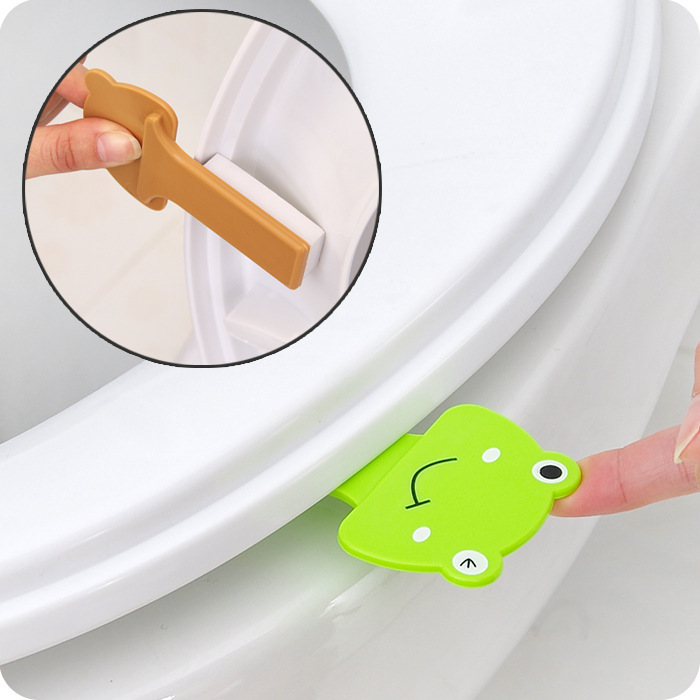 Creative Cute Cartoon Toilet Cover Lifter Portable Toilet Handle Lifting Handle Flip Device Lid Lifter Creative Cute Cartoon Toilet Cover Lifter Portable Toilet Handle Lifting Handle Flip Device Lid Lifter