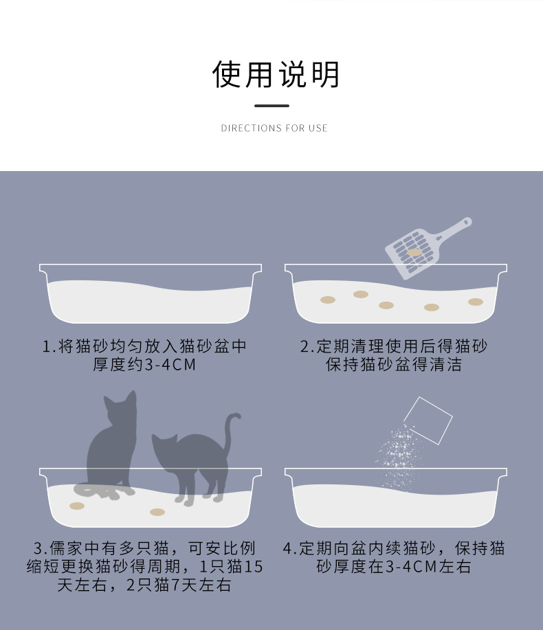 Aspet Plastic Oversized Lift the Lid Fully Enclosed Deodorant Cat Litter Box Cat Litter Basin Pet Potty Cat Toilet