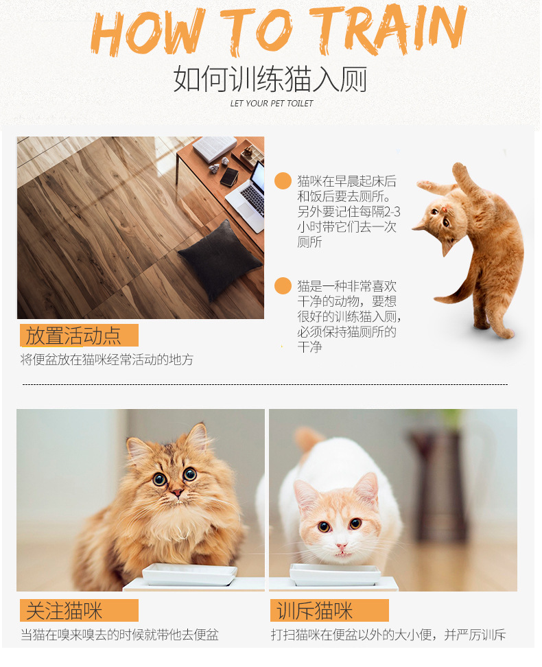Aspet Plastic Oversized Lift the Lid Fully Enclosed Deodorant Cat Litter Box Cat Litter Basin Pet Potty Cat Toilet