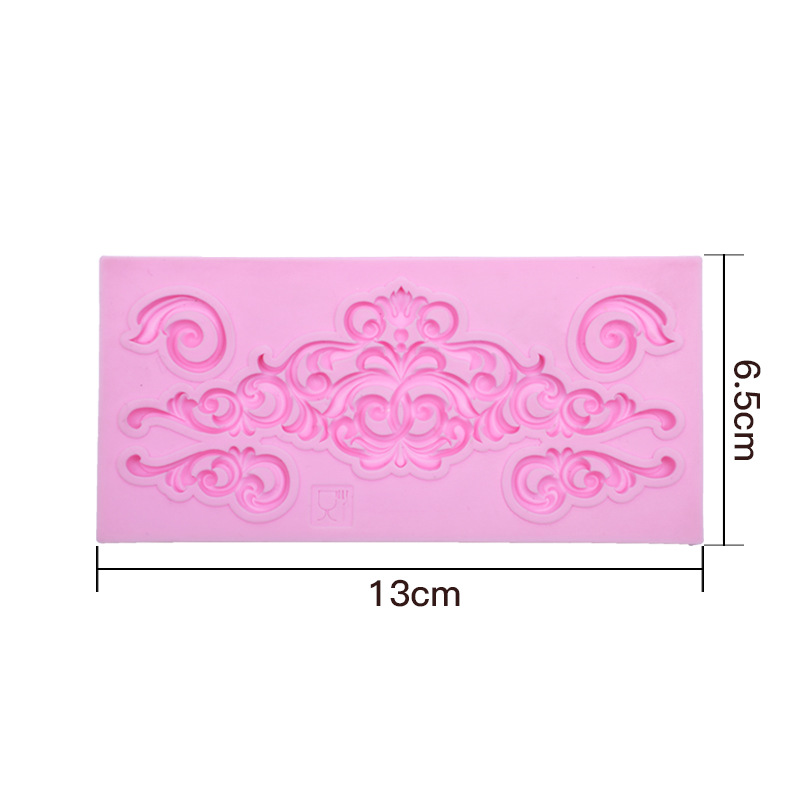Goth wind shaped liquid silicone mold sugar cake mold diy baking mold Christmas cake decoration