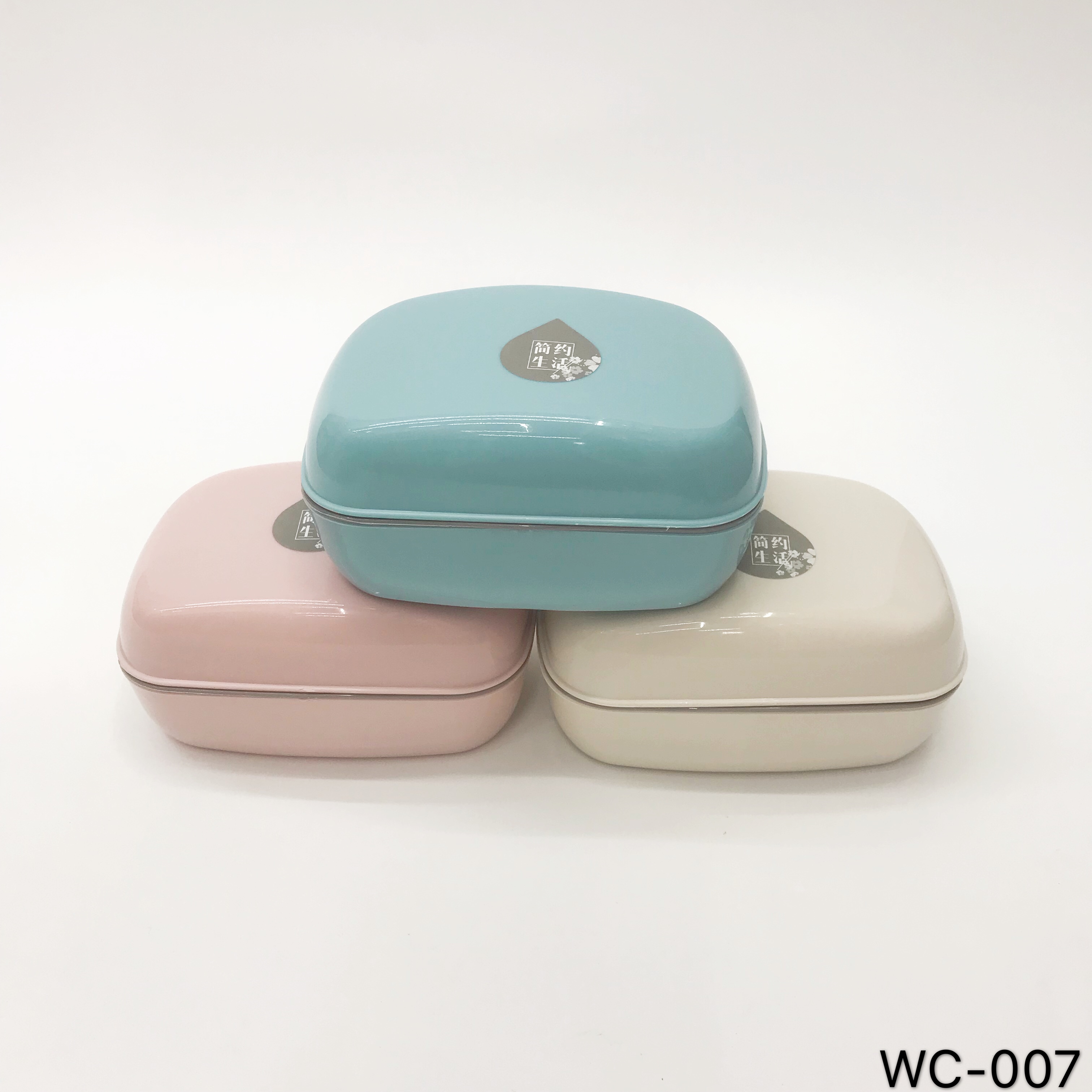 Laundry soap box with lid portable large new toilet asphalt double layer cute creative bathroom soap box Laundry soap box with lid portable large new toilet asphalt double layer cute creative bathroom soap box