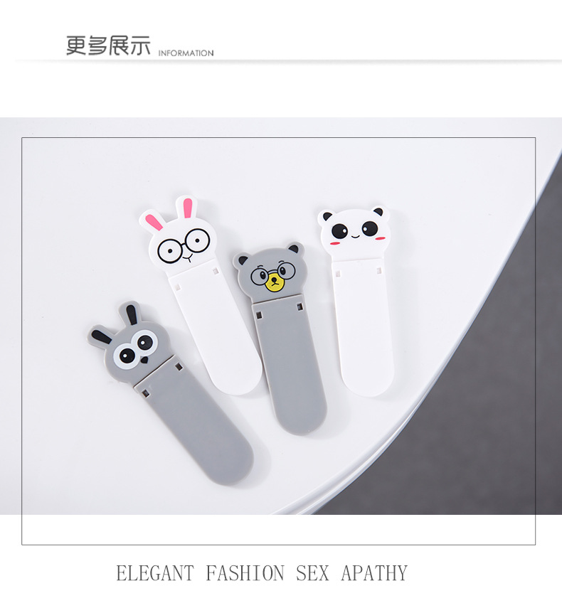 Folding cartoon toilet lid holder, anti-dirty toilet lid handle, toilet lid lifting portable holder