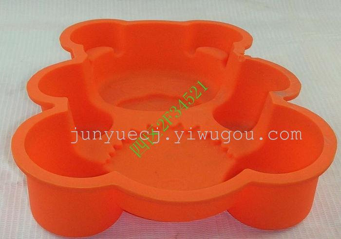 Flower-shaped cake mould bear cake mold Flower-shaped cake mould bear cake mold