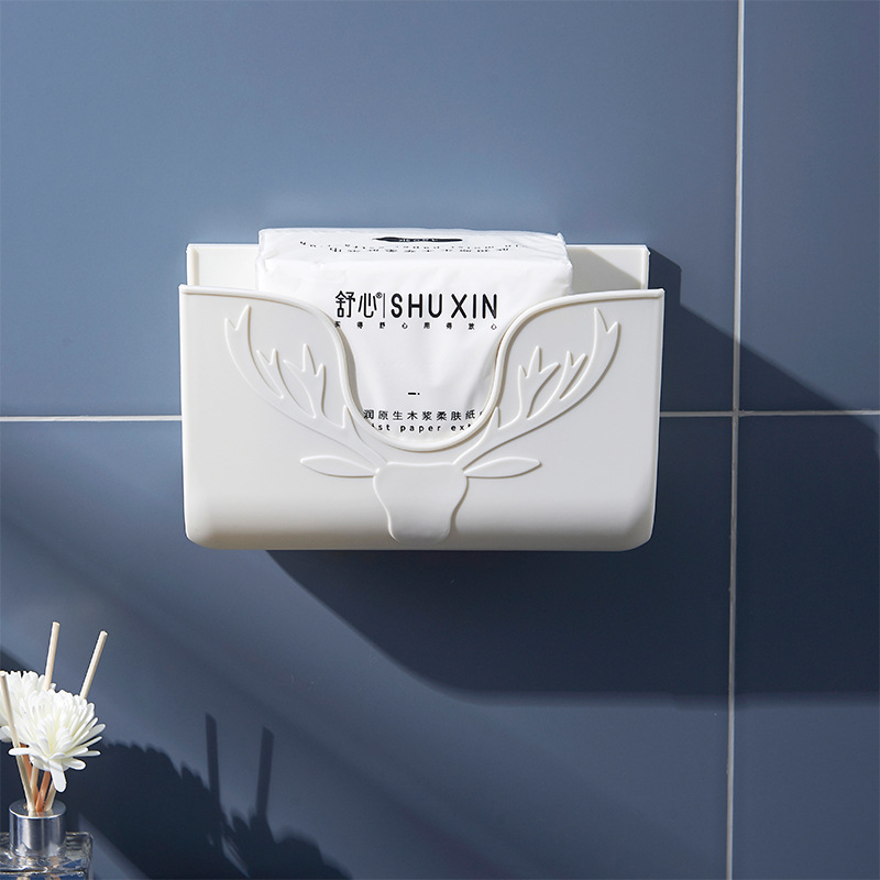 Kitchen Storage Rack Pot Lid Shelf Fashion Punch-Free Toilet Tissue Storage Rack Multi-Functional Chopping Board Rack