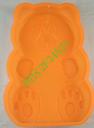 Flower-shaped cake mould bear cake mold