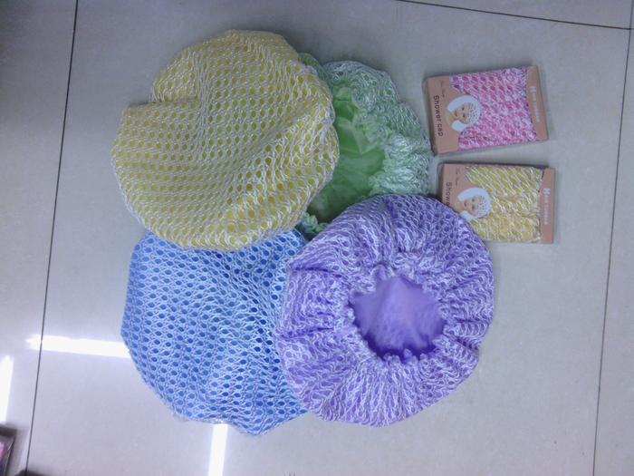Factory direct sale mesh shower Cap
