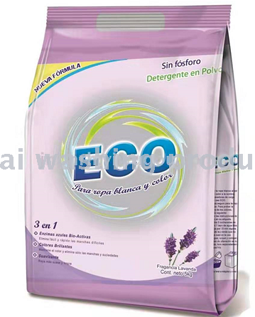 Washing powder is a kind of blue powder and white powder made by washing powder manufacturers