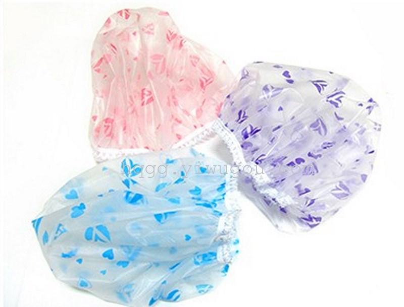 Flowers and waterproof hair shower Cap/shower Cap/hair Cap/bath print shower Cap