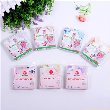 Factory Direct Sales Hot Sale Large Satin Cloth Shower Cap Mixed Color BATH ESSENTIAL Shower Cap Factory Direct Sales Hot Sale Large Satin Cloth Shower Cap Mixed Color BATH ESSENTIAL Shower Cap